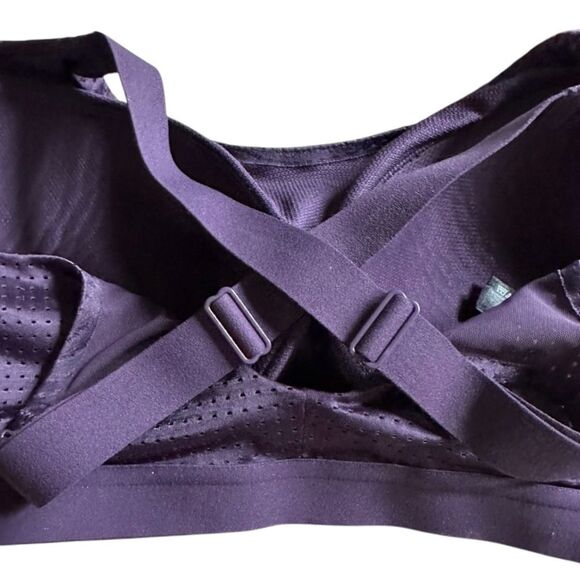 Victoria Sport by Victoria Secrets Lightweight Mesh Sports Bra Purple Size 34DD - Picture 3 of 6